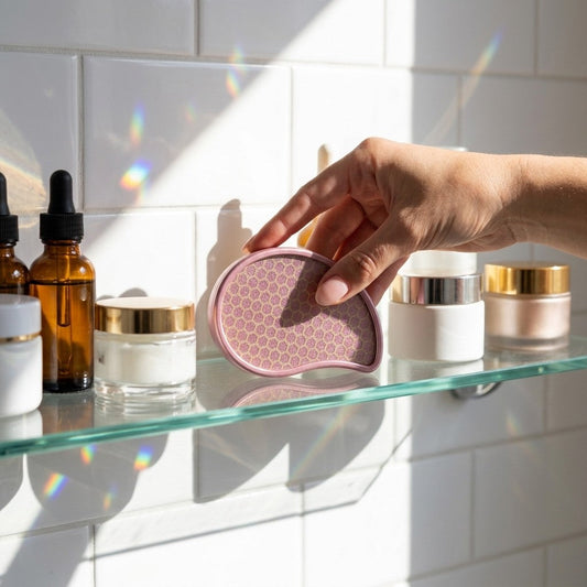 Kerdanta CrystalStep Heel File in a foot care routine