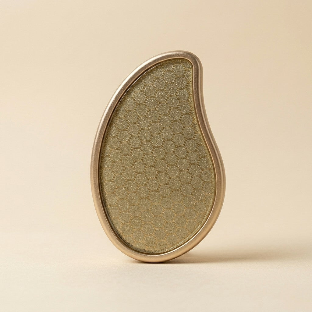 Kerdanta CrystalStep Heel File product image in gold