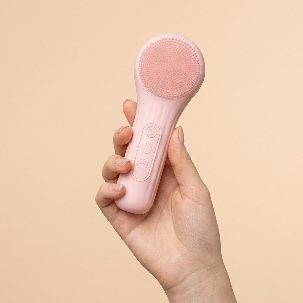Kerdanta LumiClean Sonic Scrubber product image in pink