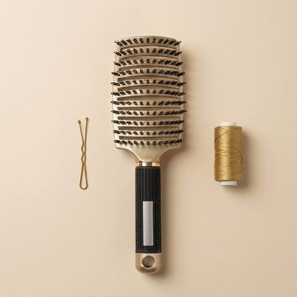 Kerdanta SilkFlow Detangle Brush product image in gold