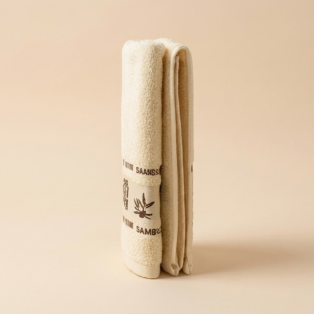Kerdanta SkinCloud Face Towels product image in cream